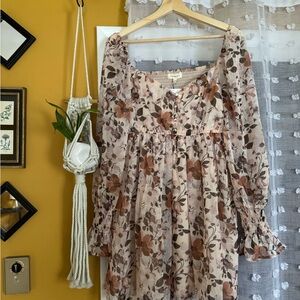 Floral Print Dress